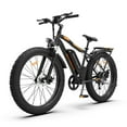 thumbnail image 1 of ZACHVO Electric Bicycle 26" 48V 750W Motor Electric Mountain Bike Up to 35km 7 Speed Shimano Shift E-bike for Adult, 1 of 8
