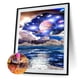 thumbnail image 1 of Cuadros Decorativos Pintura de diamante 5D con diseño de Planeta y universo decoración Wdftyju  para el hogar artesanías regalo colgante 40x30cm, 1 of 8