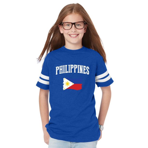 Normal is Boring Youth Philippines Flag Football Fine Jersey TShirt