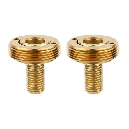 

Bike Crankarm Bolt M8x15mm Square Hole Bottom Bracket Crank Screw Titanium alloy