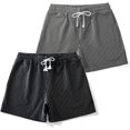thumbnail image 1 of Mens Sweat Workout Shorts 5 Inch Inseam Casual Athletic Jogger Short Shorts compatible Men_Special Gift, 1 of 5