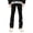 Black, variant on HBFAGFB Men's Jeans Straight Leg Slim High Waisted Pants Jeans Mens Fashion Denim Trouser Black Size M