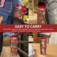 thumbnail image 7 of Christmas 30oz Handheld Travel Tumbler with Handle – Double Wall Stainless Steel Insulated Cup, Flip Straw Lid, Leak-Proof & BPA-Free for Hot and Cold Drinks – Durable Coffee & Juice Mug Black, 7 of 7