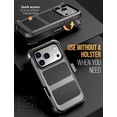thumbnail image 4 of Defender Rugged Case for Apple iPhone 17 Pro, Black, 4 of 8