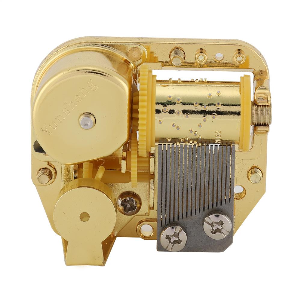 LYUMO Gold Plating Music Box Movement DIY Music Box Accessories with