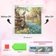 thumbnail image 4 of 5D DIY Con Forma Especial Parcial Paisaje Pueblo 40x40cm, 4 of 9