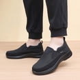 thumbnail image 6 of Men Mesh Slip On Walking Sneakers Soft Cushioned Sole Breathable Indoor Outdoor Leisure Daily Footwear, 6 of 6