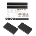 thumbnail image 4 of Mini Chariot Utilitaire Roulant, Chariot de Rangement d'Outils à 2 Niveaux, Chariot d'Outils Roulant sur Roues, Accessoires RC de Réparation pour Atelier Mobile de Garage pour 1/8 1/10 1/12 1/16, 3.4X1.7X3.3inch, 4 of 7
