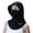 Black -AB02, variant on Sun UV Protection Full Breathable Face Mask with Neck Guard Cycling Fishing Travel Outdoor Khaki