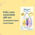 thumbnail image 5 of Johnson's Baby Care Essentials Gift Set, Travel-Size, 3 Items, 5 of 11