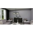 thumbnail image 2 of Quoizel Vera 5-Light Matte Black Pendant Light, 2 of 8