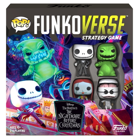 Funko Games Pop! Funkoverse: Disney The Nightmare Before Christmas 100 4-Pack