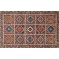 thumbnail image 1 of Ahgly Company Indoor Rectangle Traditional Saffron Red Persian Area Rugs, 4' x 6', 1 of 6