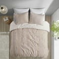 thumbnail image 3 of INK+IVY Kara 3-Piece Cotton Modern Jacquard Comforter Set in Blush Pink, 3 of 10