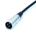 thumbnail image 2 of Seitruly Adaptador de audio mono xLR de 3 pines a 1/4 pulgada y 6,35 mm, cable convertidor adaptador de cable de audio para micrófono Sistemas de cine en casa, 2 of 6