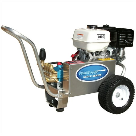 honda engine pressure washer psi aluminum belt pump cold gas drive frame cat pro water