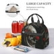 thumbnail image 5 of Fotbe Realistic Rose Skull Bolsa de Almuerzo con Estampado, Lonchera Aislada, Contenedores de Comida Reutilizables Tipo Cooler a Prueba de Fugas, 5 of 7