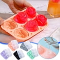 thumbnail image 1 of XWSHYW Envuelto En Hielo Embudo de Celosía de Hielo Rosa de 6 Eslabones de Calidad Alimentaria con Cierre a Presión Rose Ice a Prueba de Fugas, 1 of 3
