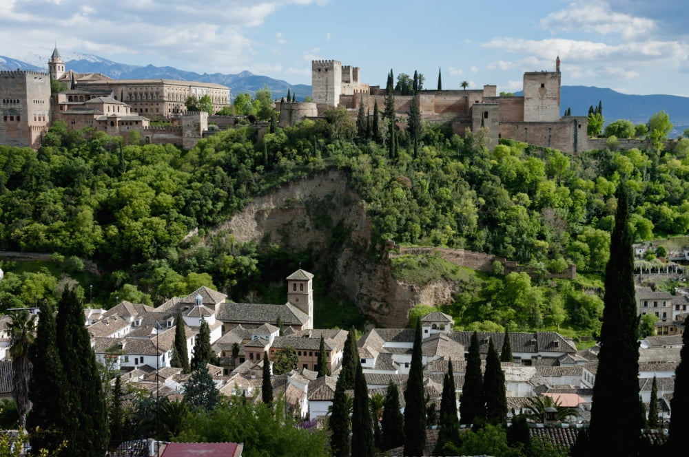 Skyline Of Alhambra