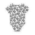 thumbnail image 2 of Daiia Hand Drawn Snake Printed Unisex-Baby Short Sleeve Onesies Bodysuits Baby Climbing Clothes Soft and Comfortable Romper with Expandable Shoulder Design-2 Years, 2 of 8
