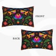 thumbnail image 4 of Binfone Mexican Flower Traditional1 Standard Size Pillowcase, Long Staple Pure Cotton Envelope Closure Pillow Cover(without pillow core),20"X30", 4 of 9