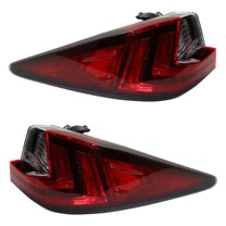 New Pair of Tail Lights Compatible With Lexus RX350 RX450h RX350L RX450hL 2016 2017 2018 2019 2020 2021 2022 By 762405-40666-4 762405-40665-7 81561-48380 LX2805133 LX2804133 81551-48380