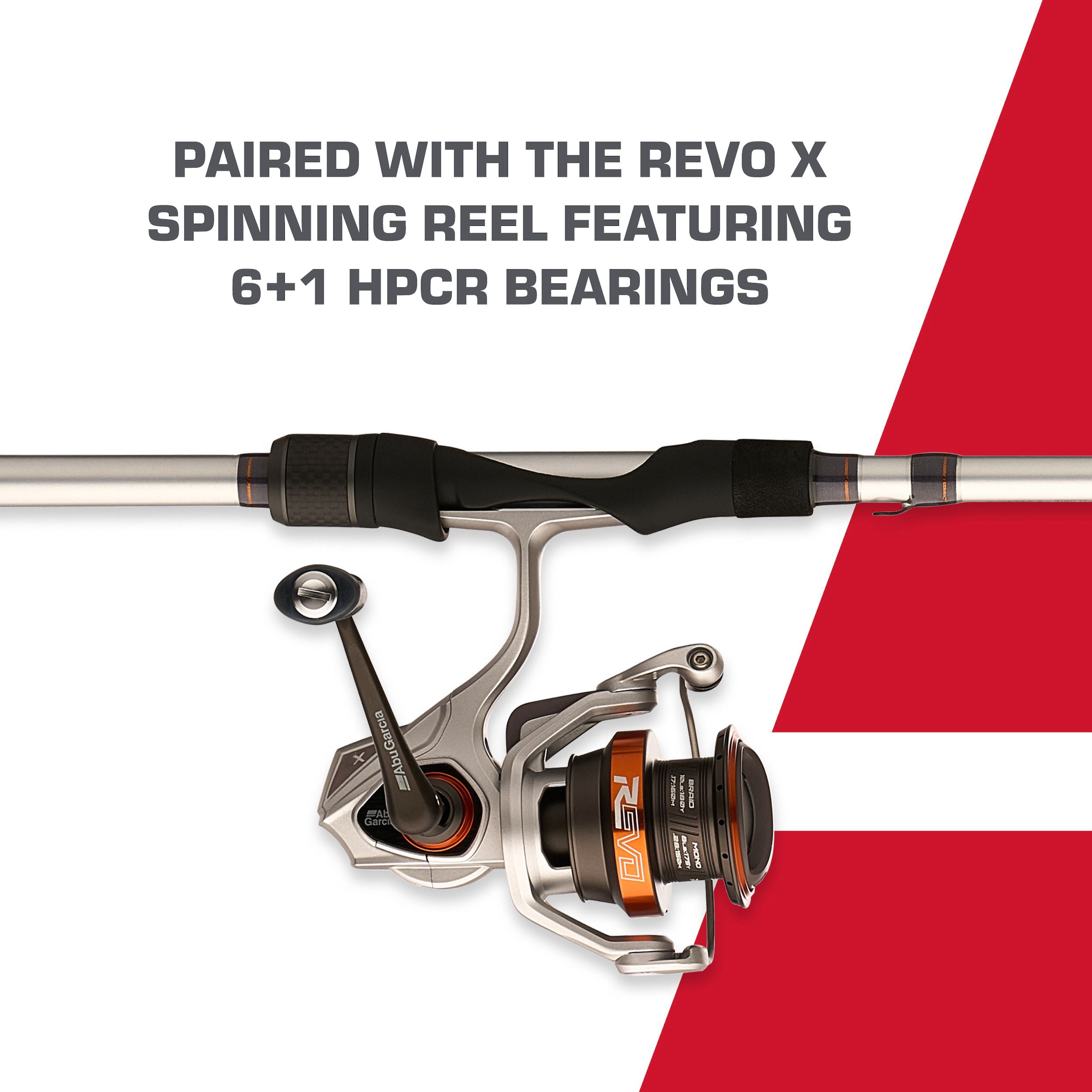 Abu Garcia Revo® X Spinning Fishing Combo, 7' Medium, 30 Size Reel