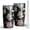 Pink And White-1, variant on Watercolor Flowers 20oz Tumbler Stainless Steel Double Wall Vacuum Insulated Coffee Mug Travel Cups for Wife Mom Daughter Sister Friend Coworker, Metal Straws and Brush