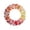 #3, variant on Double Pumpkin Maple Leaf Napkin Ring with Faux Berry Wreath for Thanksgiving Halloween Dining Table Harvest Party Decoration 4.72 inch