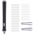 thumbnail image 1 of ZOUSSIQI Electric Eraser Kit for Artists Automatic Pencil Eraser Battery Operated with 20 Eraser Refills Detailer Tool for Artists Sketching Pencils/Drafting Pencil/Graphite/Drawing(Black) CJCA-23920, 1 of 9