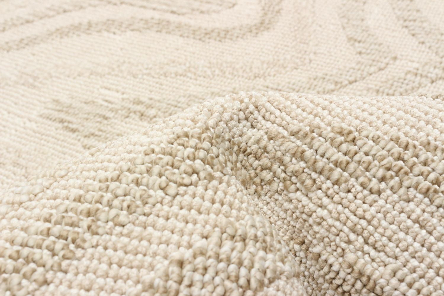 ECARPET Jute Style Area Rug for Bedroom, Living Room, Dining Room Venus Collection