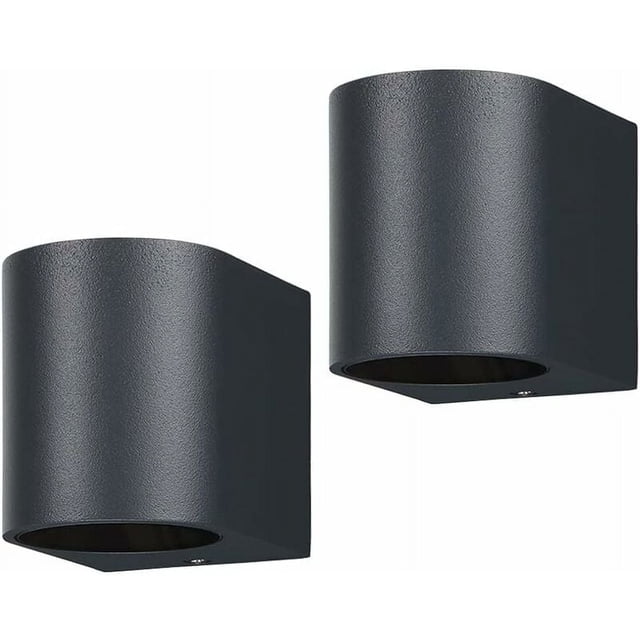 Apliques de pared con cuerpo de aluminio fundido a presión, protección contra el óxido y la pérdida de pintura para un bajo mantenimiento, diseños modernos y simples que combinan con cualquier