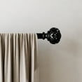 thumbnail image 4 of Mainstays 3/4" Oil Rubbed Bronze Filigree Knob Adjustable Single Curtain Rod Set, 30"-84", 4 of 8