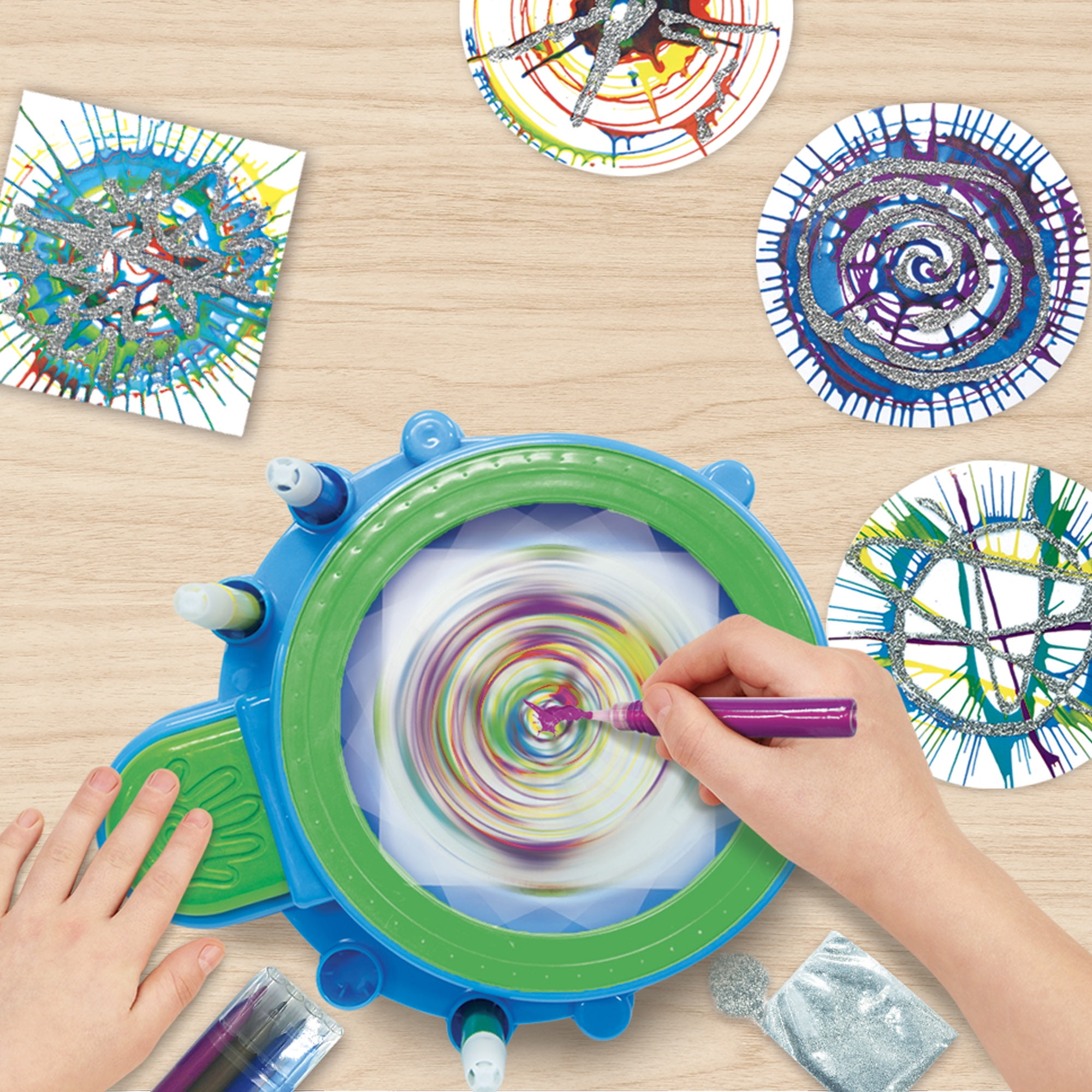 Made By Me Create Your Own Spin Art