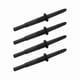thumbnail image 2 of 4Pcs 4mm Banana Socket Probe Pins with Insulated Wire for Electrical Testing, Black, 2 of 5