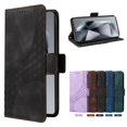 thumbnail image 4 of ELEHOLD For Samsung Galaxy S24 Ultra Leather Wallet Phone Case, Embossed Diamond Folio Flip Cover, Card Holder Cash Slot, Stand Support, Wrist Strap Lanyard -Black, 4 of 10