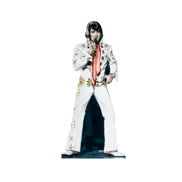 Elvis Presley con recorte de cartón, tamaño natural