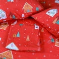 thumbnail image 4 of HITIME Juego de Sábanas Navideñas 4 Piezas Tamaño Queen, Bolsillos Profundos 16 Pulgadas, Microfibra de Poliéster Suave con Estampado Festivo, Ideal para Decoración y Regalo, 4 of 8