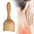 thumbnail image 4 of Copa sueca de mano de madera Multifuncional Portátil Duradero Herramienta para esculpir el cuerpo Ligero para entrenador Hombros Pantorrilla 14cmX6cm Baoblaze ayudante de masaje, 4 of 7