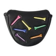thumbnail image 2 of Funda para palo de golf perfecl con forma de mazo y putter Semicírculo negro, 2 of 8