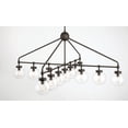 thumbnail image 3 of Minka Lavery 2975-860 Stella 13 Light 52" Wide Abstract Sputnik Chandelier - Bronze, 3 of 7