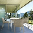 thumbnail image 5 of Luxury Commercial Living 5-Piece White and Taupe Brown Square Dining Set 32.25", 5 of 5
