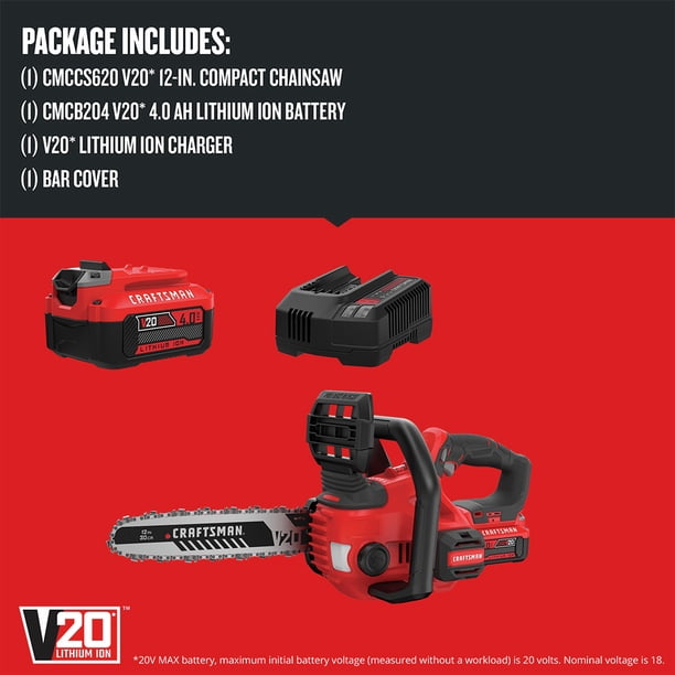 Image of Walmart CMCCS620 cordless chainsaw
