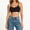 Black Womens Bras, variant on Womens Seamless Bras No Underwire Push UP Bralettes for Women Lightly Lined Pullover Comfortable Tshirt Bra