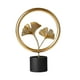 thumbnail image 1 of Escultura de hojas de ginkgo, estilo nórdico, ideal para el hogar. C, 1 of 6