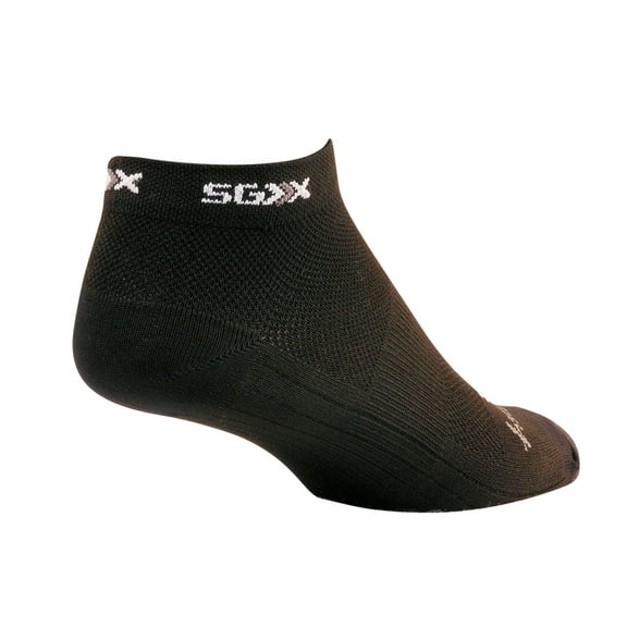 SockGuy SGX Sock SGX1 1/2 Black Size Small/Medium