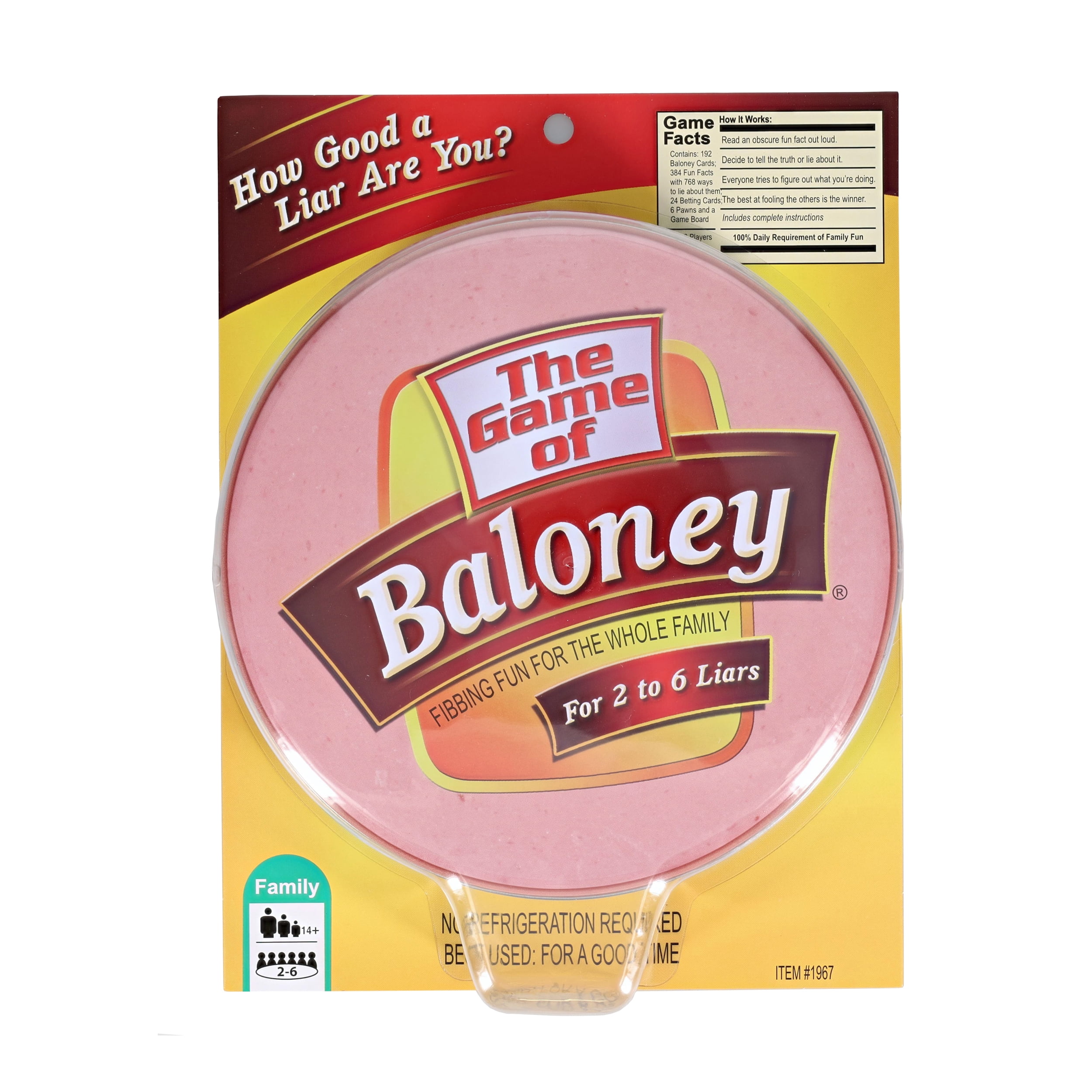 TDC Games The Game of Baloney Board Game - 2-6 Players