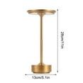 thumbnail image 3 of RKSTN Lampe de Bureau pour Bureau Maison Lampe de Bureau à DEL Rechargeable Japonaise Rétro Restaurant Transparente Bar Bar Gradation de Nuit Lampe de Table, 3 of 7
