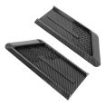 thumbnail image 3 of 2 uds estilo de fibra de carbono embellecedor de ventilación lateral pegatina decorativa ABS branquias de tiburón Universal para coches, 3 of 8