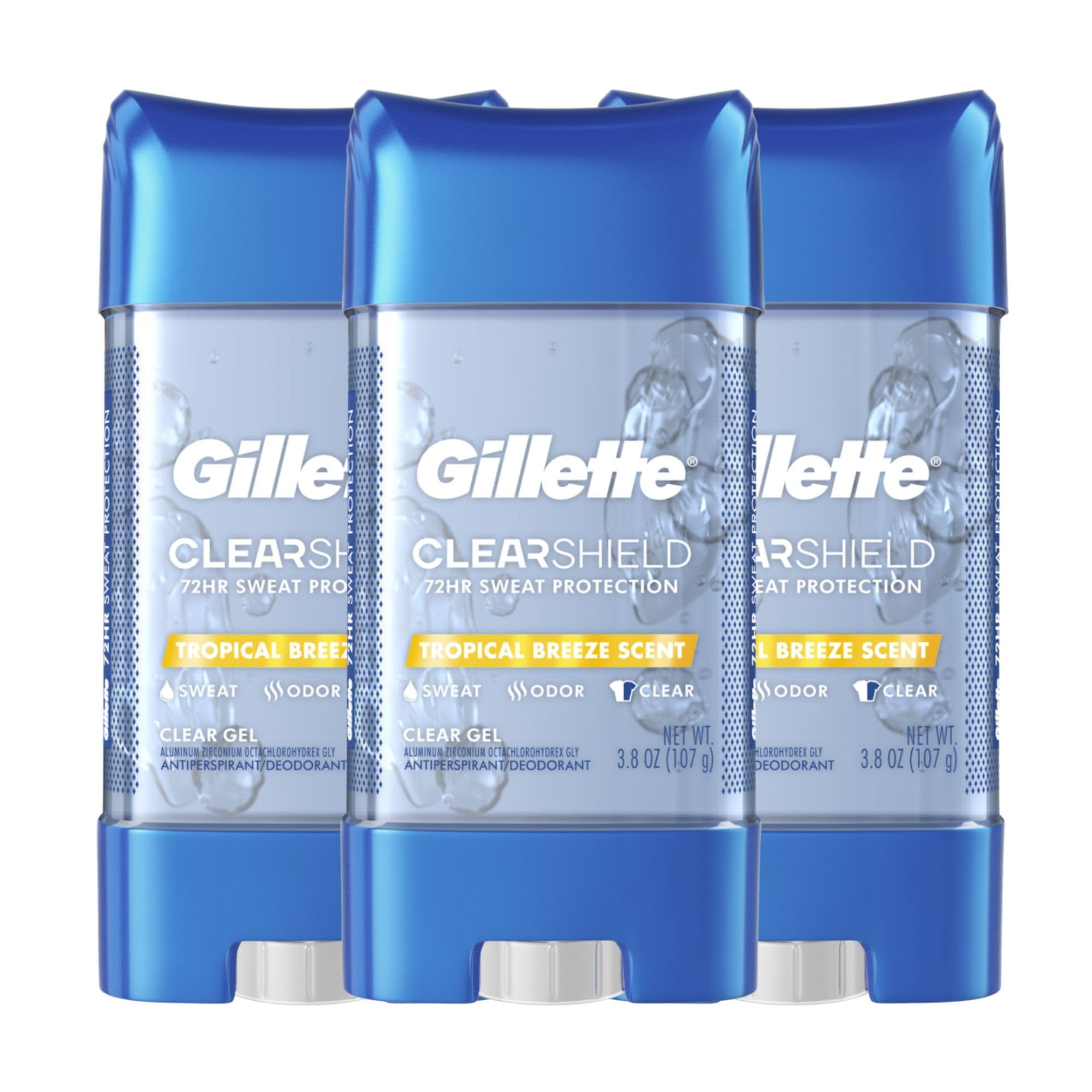 Gel Antitranspirante Y Desodorante Gillette Clear Gel Tropical Breeze gel-antitranspirante-y-desodorante-gillette-clear-gel-tropical-breeze